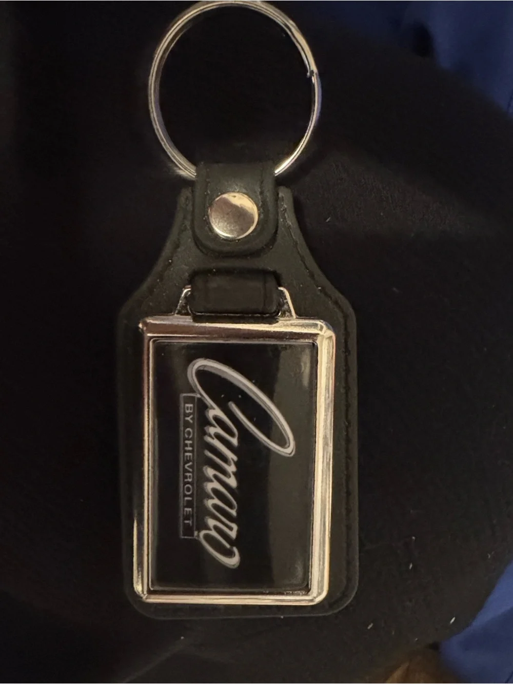 Camaro Black Keychain with Silver Trim Brotherhood 1969